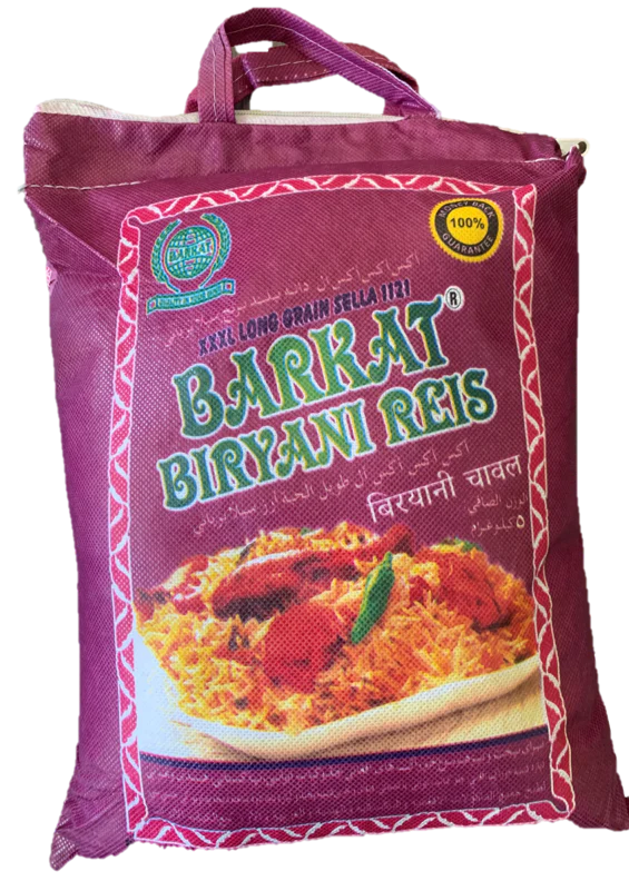 Barkat XXXL Long Grain Sella Rice (Purple)  10x2Kg
