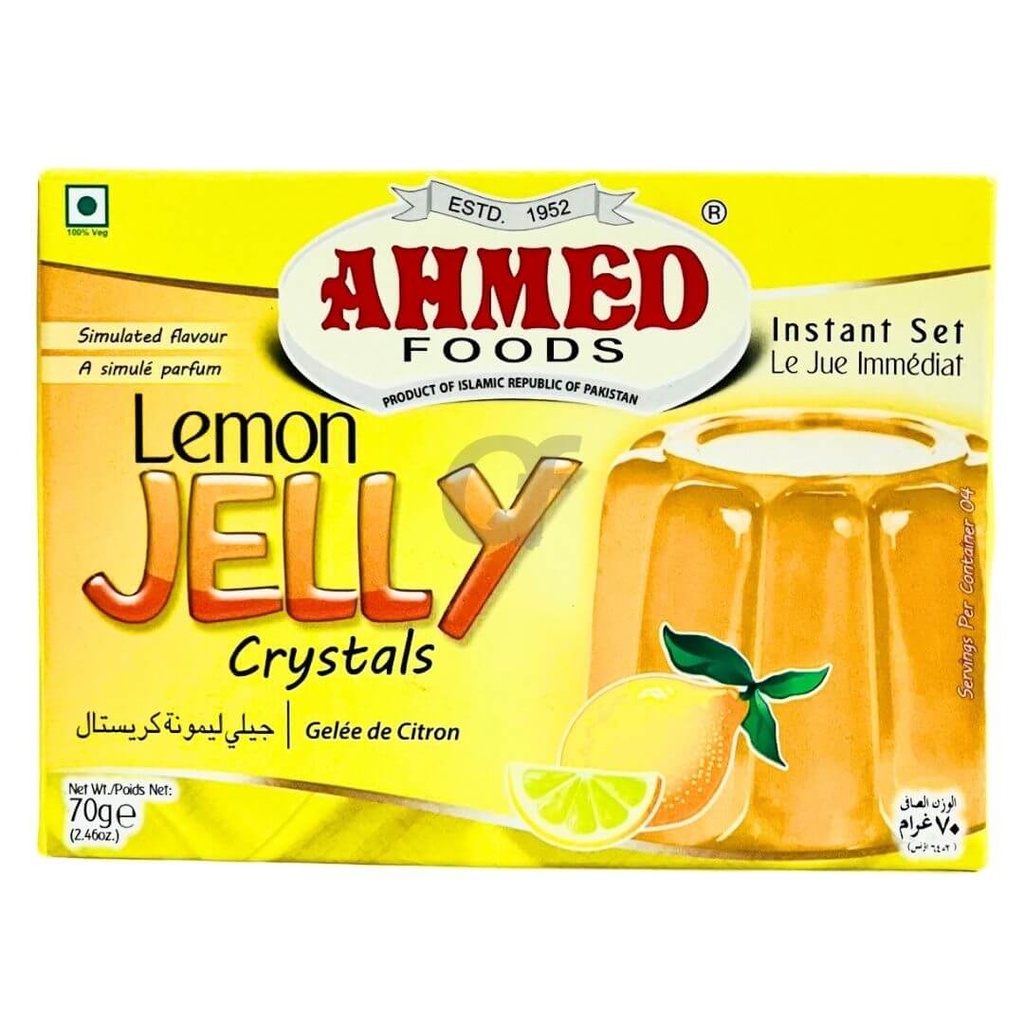 AHMED Jelly Lemon 12x85g