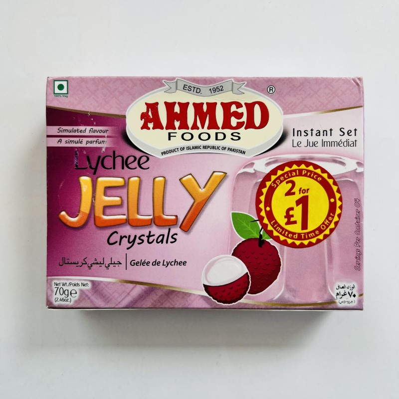 AHMED Jelly Lychee 12x85g