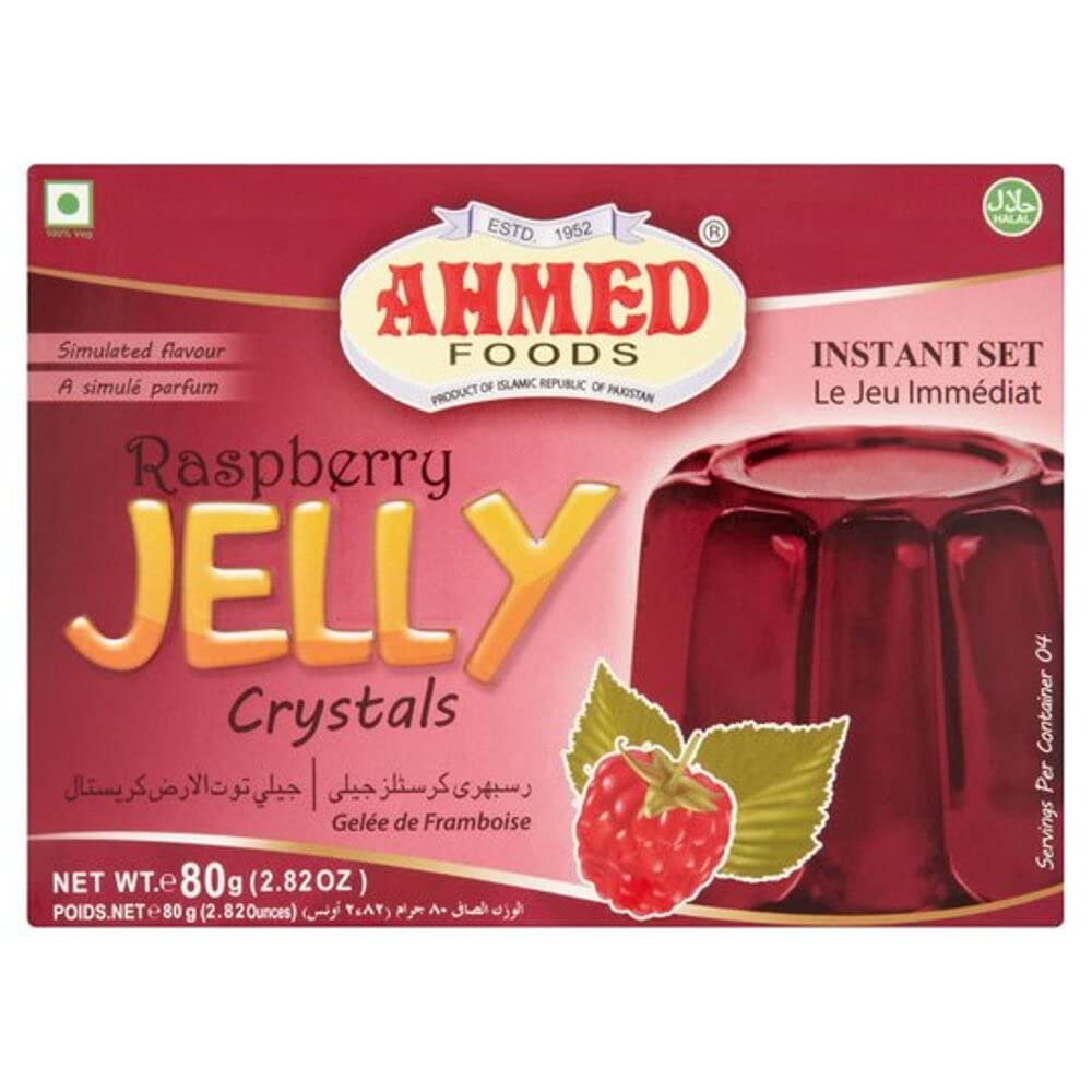 AHMED Jelly Raspberry 12x85g