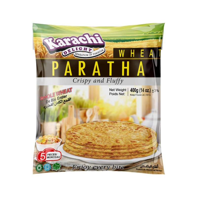Karachi Whole Wheat Protha 24x5Stk