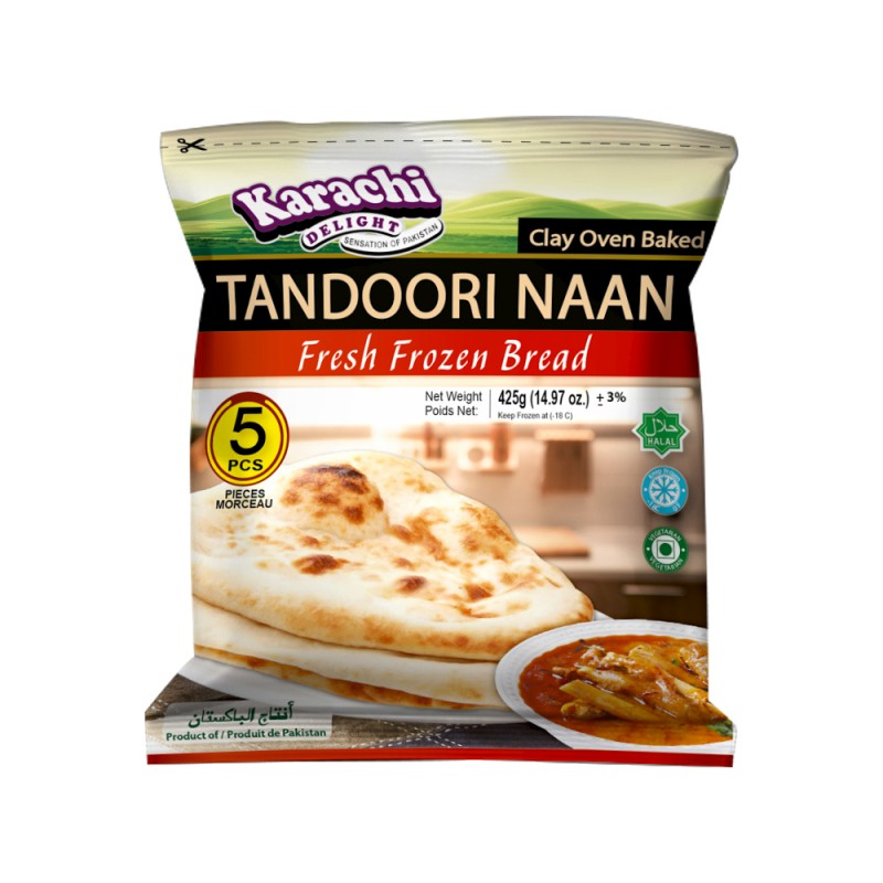 Karachi Tandoori Naan Round Family Pack 8x20Stk 