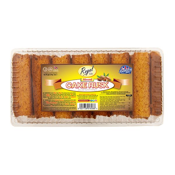 Regal Special Almond Cake Rusk 9x21pcs 