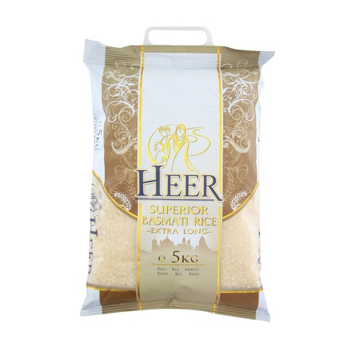 Heer Superior Basmati Rice 4x5kg