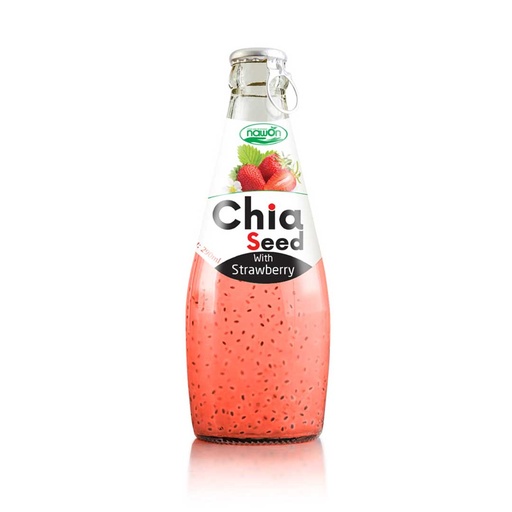 HEERA Strawberry Basil Drink 24x290ml