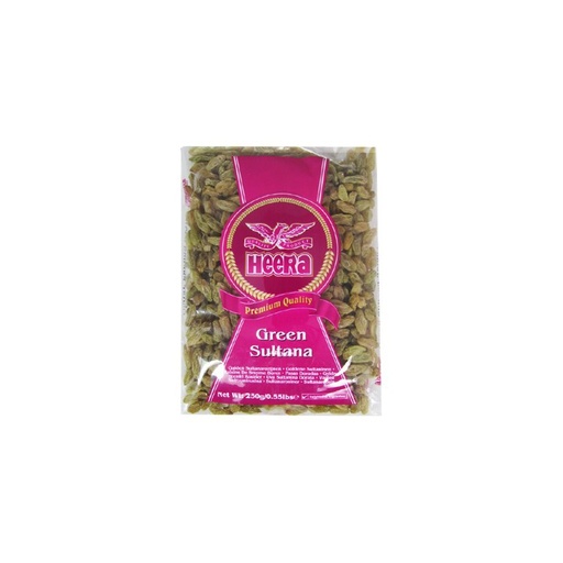 HEERA Green Sultanas 20x250g