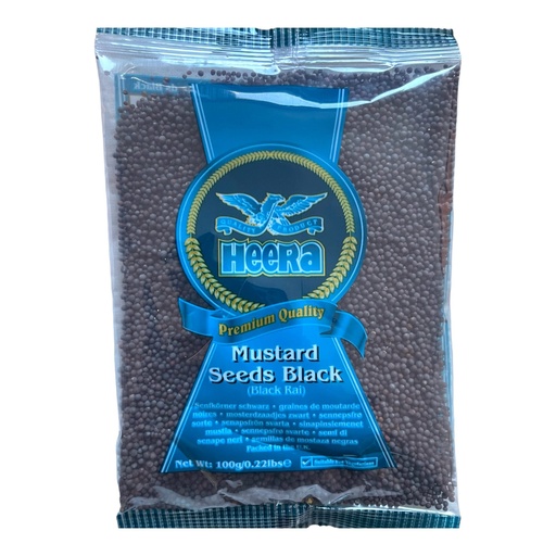HEERA Black Mustard Seeds 10x400g