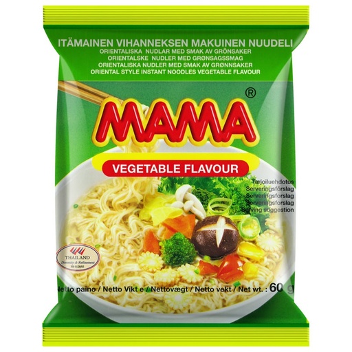 Mama Vegetable Noodle 30x60gr