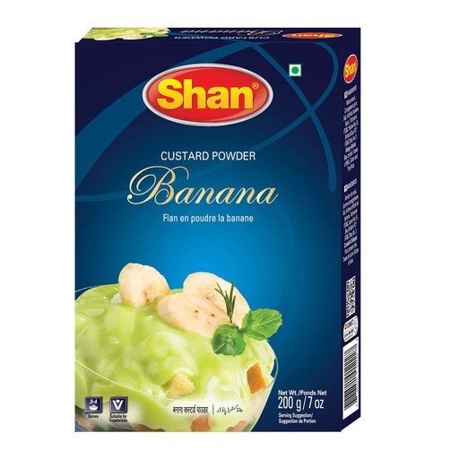SHAN Custard Banana 12x200g