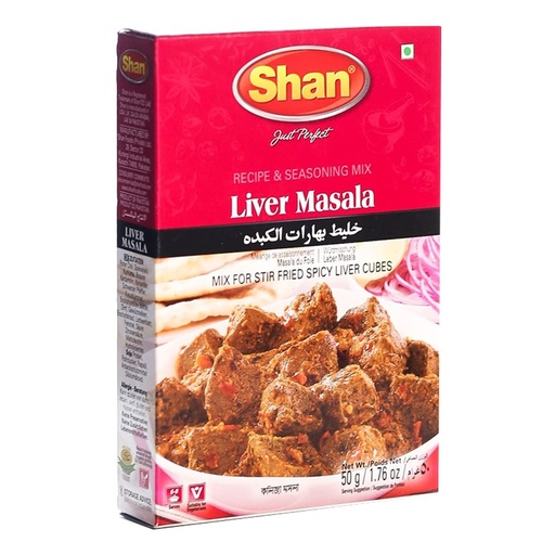 SHAN Liver Curry Mix 12x50g