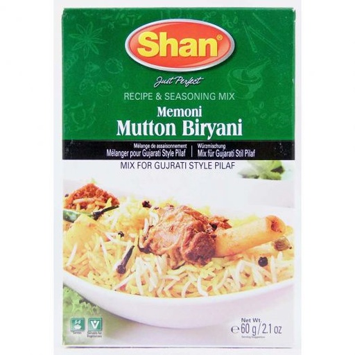 SHAN Mutton Biryani 12x60g
