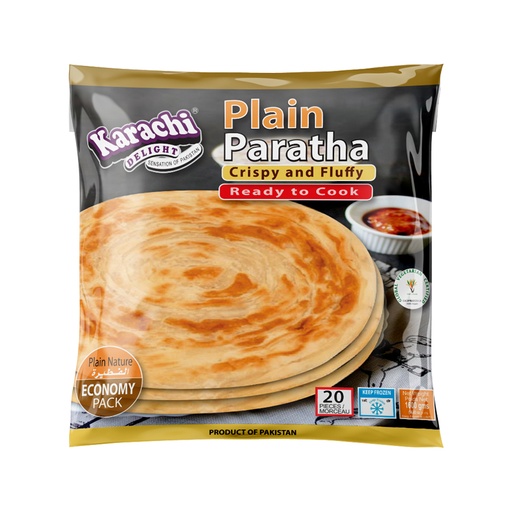 Karachi Plain Protha Economy 10x20Stk