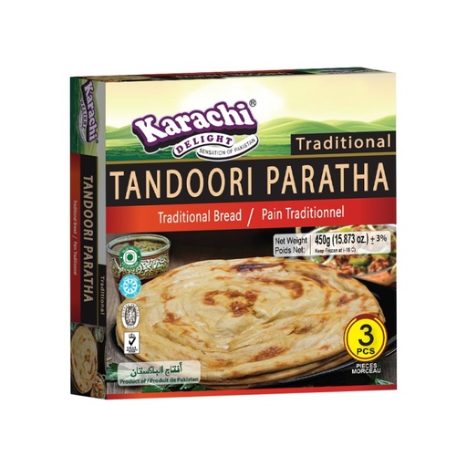 Karachi Tandoori Paratha 20x3Stk 
