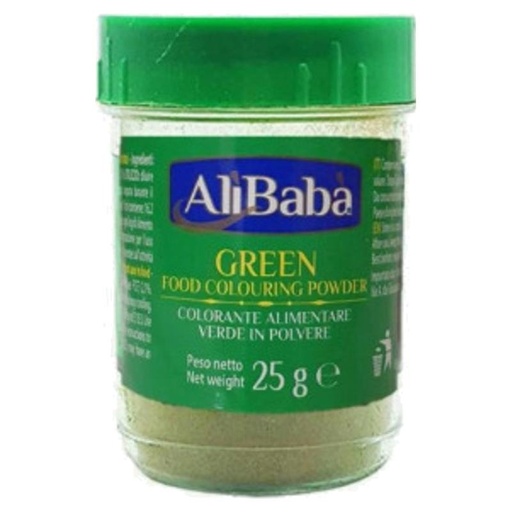 Ali Baba Food Colour Green 12X25g