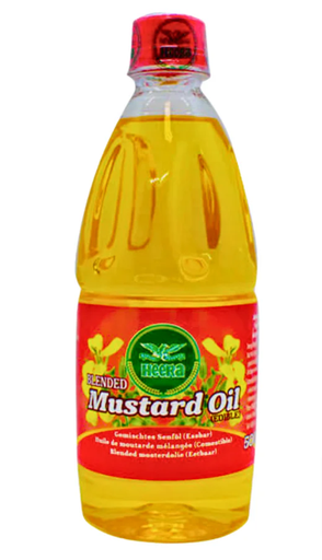 HEERA Mustard Oil (Edible Blended) 10x500ml