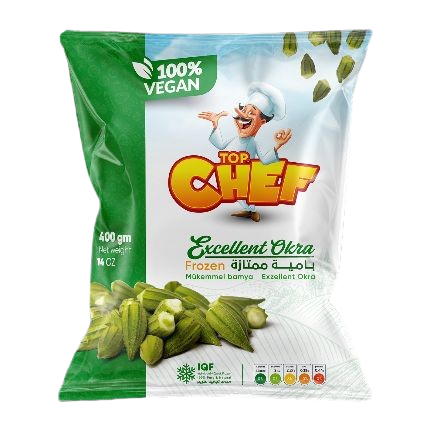 Top Chef Excellent Okra Frozen 20x400g