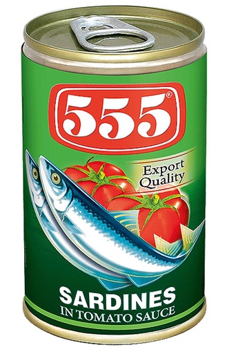 PH SARDINE 555 TOMATO REGULAR 50X155G