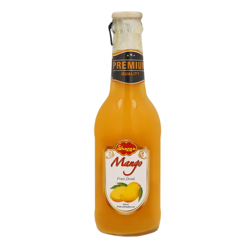 Shezan Mango juice Drink Glass Bottle 24x250ml