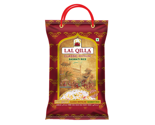 Lal Qilla  Classic Whiteline Basmati Rice  4x5kg 