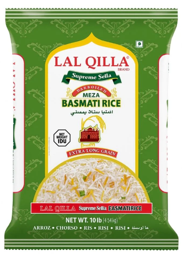 Lal Qilla Parboiled Supreme Sella Extra Long Grain   Basmati Rice 4x5kg