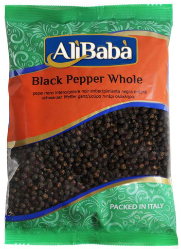ALI BABA Black Pepper Whole 8x400g
